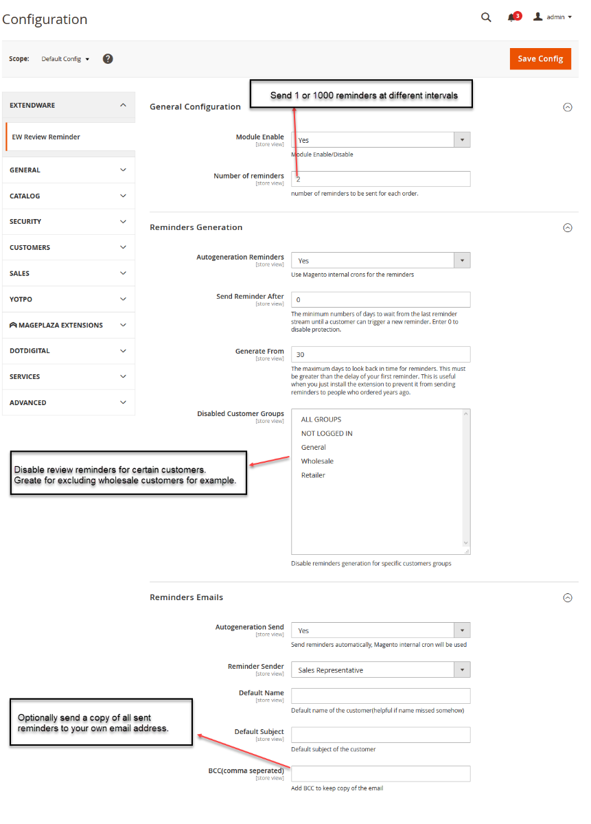 Review Reminder for Magento 2