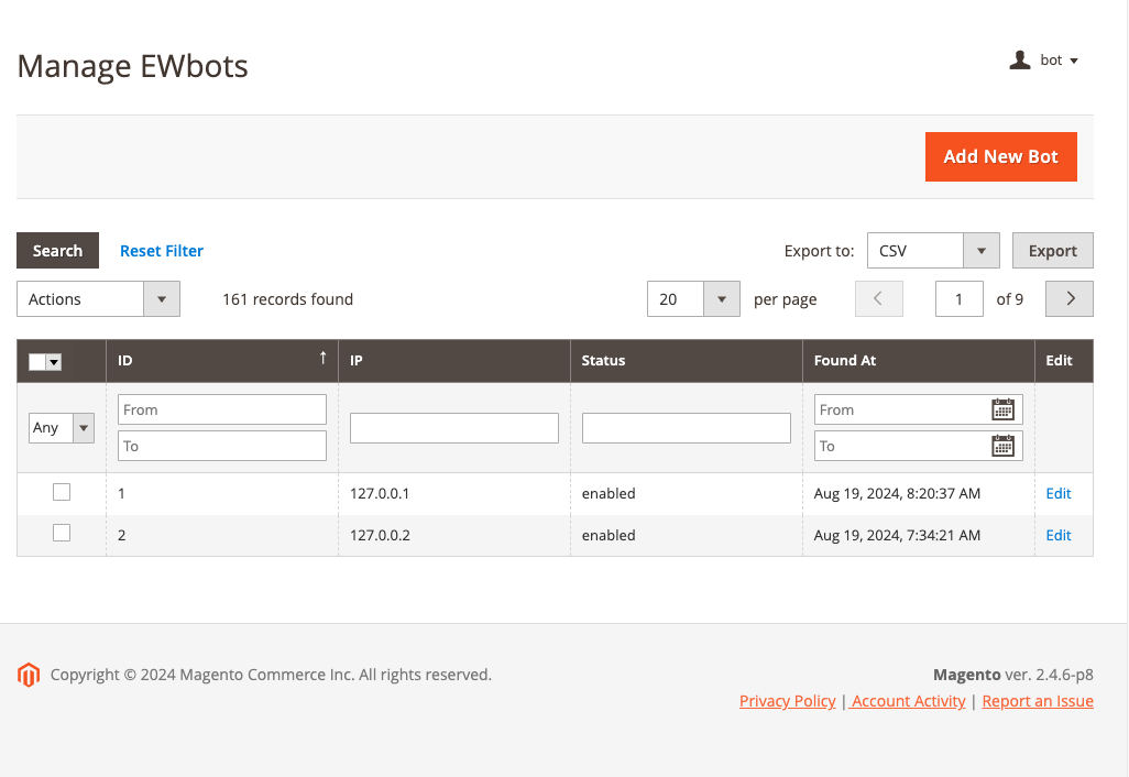 Bot Blocker for Magento 2